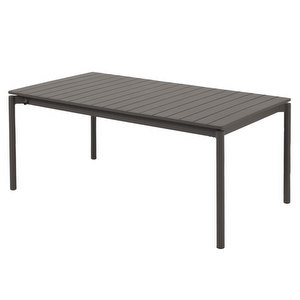Zaltana -jatkettava ruokapöytä, tummanharmaa, 100 x 180/240 cm Zaltana -jatkettava ruokapöytä, tummanharmaa, 100 x 180/240 cm