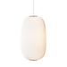 Lamella 2-133 -riippuvalaisin, valkoinen / musta, K 52 cm