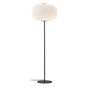 Lamella 332 -lattiavalaisin, valkoinen / musta, K 150 cm