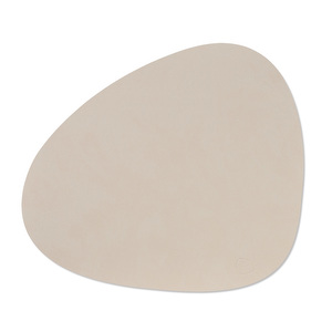 Curve-pöytätabletti, Nupo-nahka oyster white, L