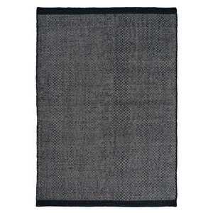 Asko-matto, black, 140 x 200 cm