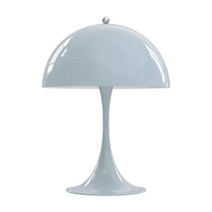 Panthella 250 -pöytävalaisin, vaaleansininen, ø 25 cm Panthella 250 -pöytävalaisin, vaaleansininen, ø 25 cm