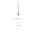 Enigma 425 Pendant Lamp, White, ⌀ 42 cm