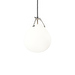 Moser Pendant Lamp, Opal Glass, ⌀ 18,5 cm