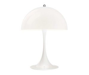 Panthella 320 -pöytävalaisin, opaaliakryyli, ø 32 cm Panthella 320 -pöytävalaisin, opaaliakryyli, ø 32 cm
