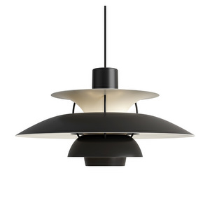 PH 5 Pendant Light, Monochrome Black
