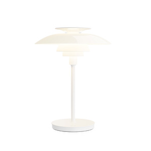 PH 80 Portable -pöytävalaisin, opaalinvalkoinen / valkoinen, ladattava