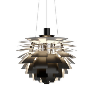 PH Artichoke Pendant, Black, ø 48 cm