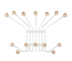 Bill Coat rack, White, L