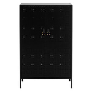 Francis Cabinet, Black, 120 x 74 cm