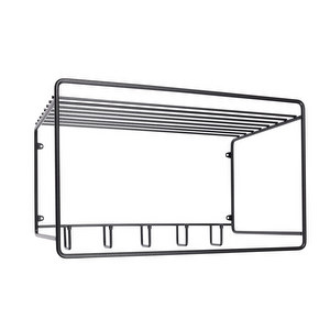 Uptown Hat Shelf, Black, W 50 cm