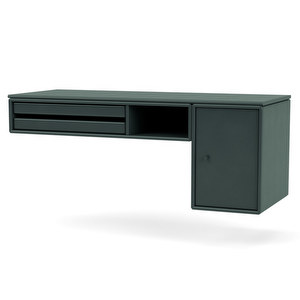 Bureau-työpöytä, black jade, 38 x 94 cm
