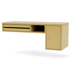 Bureau-työpöytä, cumin, 38 x 94 cm