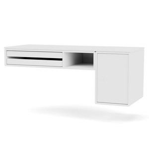 Bureau-työpöytä, new white, 38 x 94 cm
