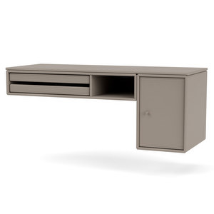Bureau-työpöytä, truffle, 38 x 94 cm