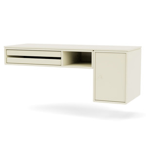 Bureau-työpöytä, vanilla, 38 x 94 cm