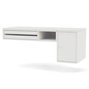 Bureau-työpöytä, white, 38 x 94 cm