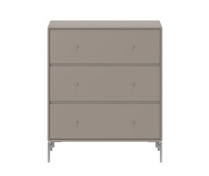 Carry Dresser, Truffle, Chrome Legs