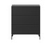 Carry Dresser, Black, Black Legs