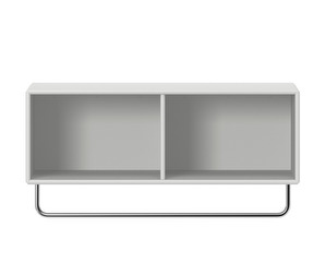 Coat Shelf, New White