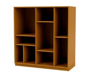 Compile Shelf, Amber, Plinth 3 cm