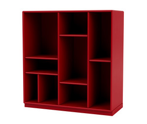 Compile Shelf, Beetroot, Plinth 3 cm