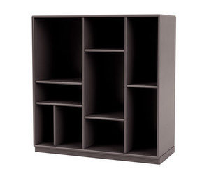 Compile Shelf, Coffee, Plinth 3 cm