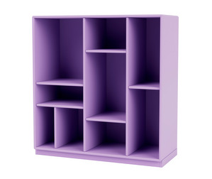 Compile Shelf, Iris, Plinth 3 cm