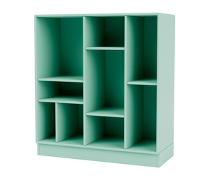 Compile Shelf, Caribe, Plinth 7 cm