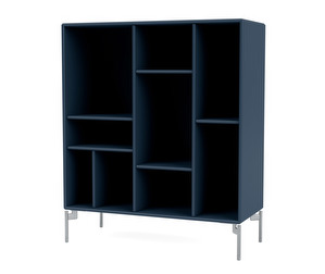 Compile Shelf, Juniper, Chrome Legs