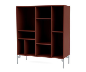 Compile Shelf, Masala, Chrome Legs