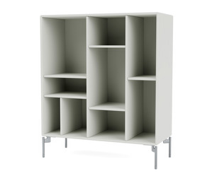 Compile Shelf, Nordic, Chrome Legs