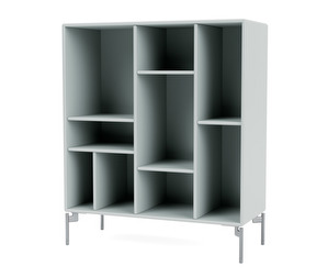 Compile Shelf, Oyster, Chrome Legs