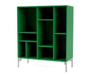 Compile Shelf, Parsley, Chrome Legs