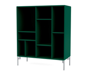 Compile Shelf, Pine, Chrome Legs