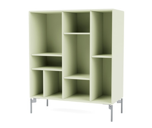 Compile Shelf, Pomelo, Chrome Legs