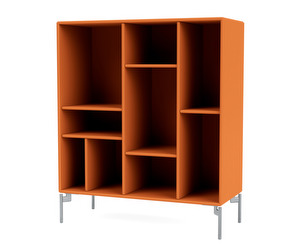 Compile Shelf, Turmeric, Chrome Legs
