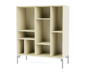 Compile Shelf, Vanilla, Chrome Legs