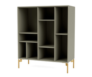 Compile Shelf, Fennel, Brass Legs