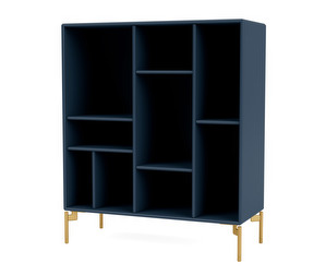 Compile Shelf, Juniper, Brass Legs