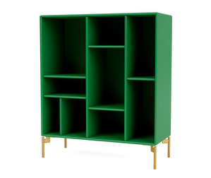 Compile Shelf, Parsley, Brass Legs