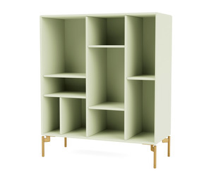 Compile Shelf, Pomelo, Brass Legs