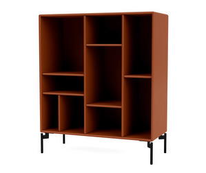 Compile Shelf, Hazelnut, Black Legs