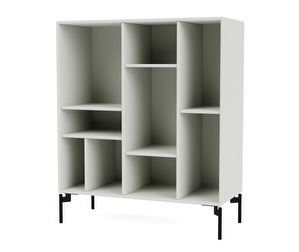 Compile Shelf, Nordic, Black Legs