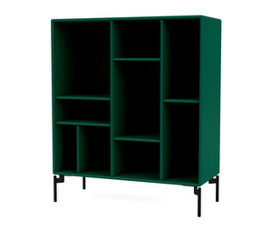 Compile Shelf, Pine, Black Legs