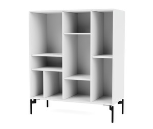 Compile Shelf, Snow, Black Legs