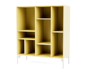 Compile Shelf, Camomille, White Legs