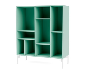 Compile Shelf, Caribe, White Legs