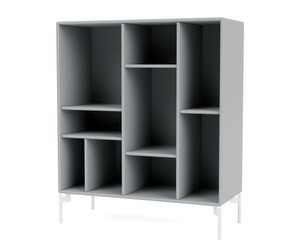Compile Shelf, Fjord, White Legs