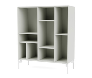 Compile Shelf, Nordic, White Legs